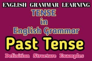 Past Tense Definition Structure Types Uses and Examples