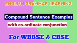 Compound Sentence Examples with Coordinate Conjunctions