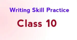Class 10 Writing Skill Questions for Practice