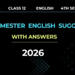 4th Semester English Suggestion with Answers Class 12 WBCHSE